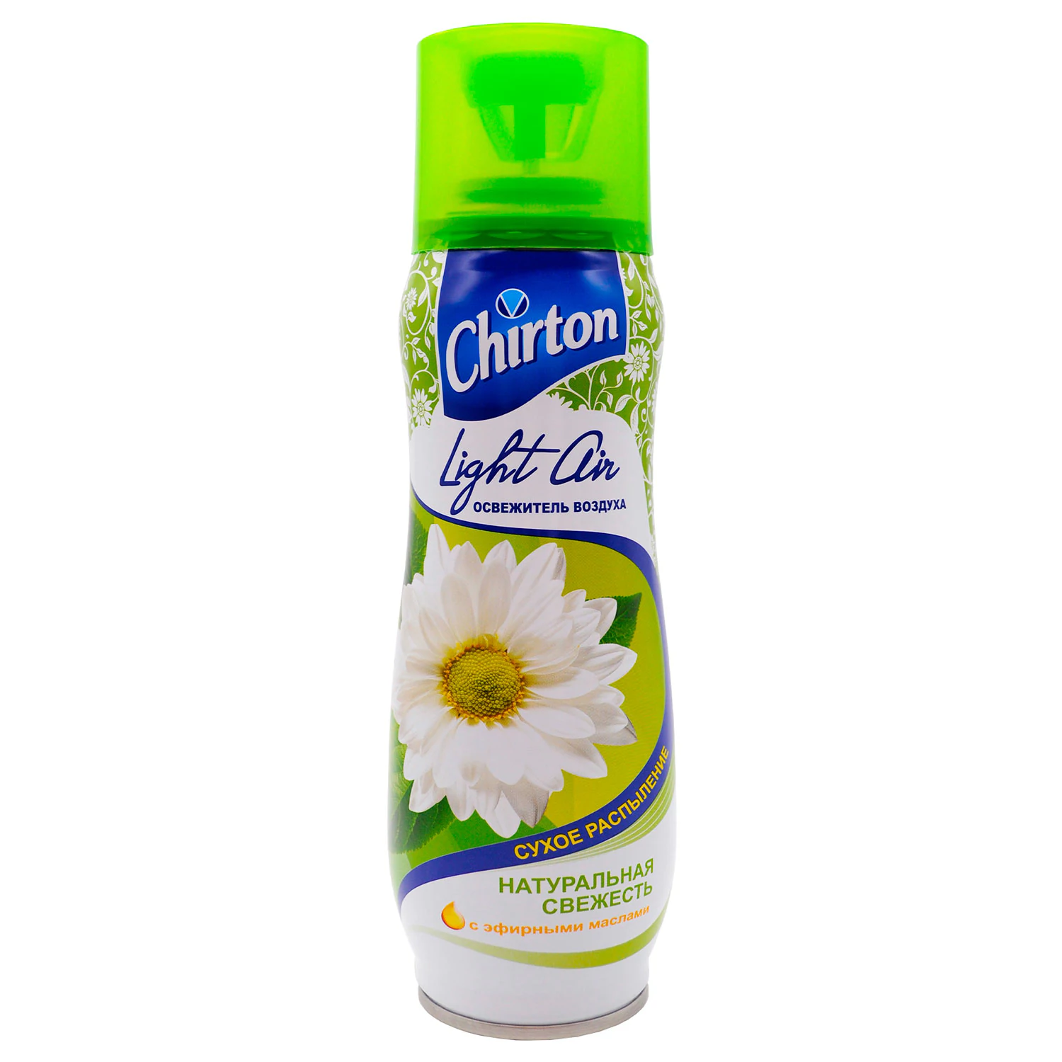 Освежитель воздуха аэрозол CHIRTON Light Air "Натуральная свежесть" сухое распыление, 300 мл